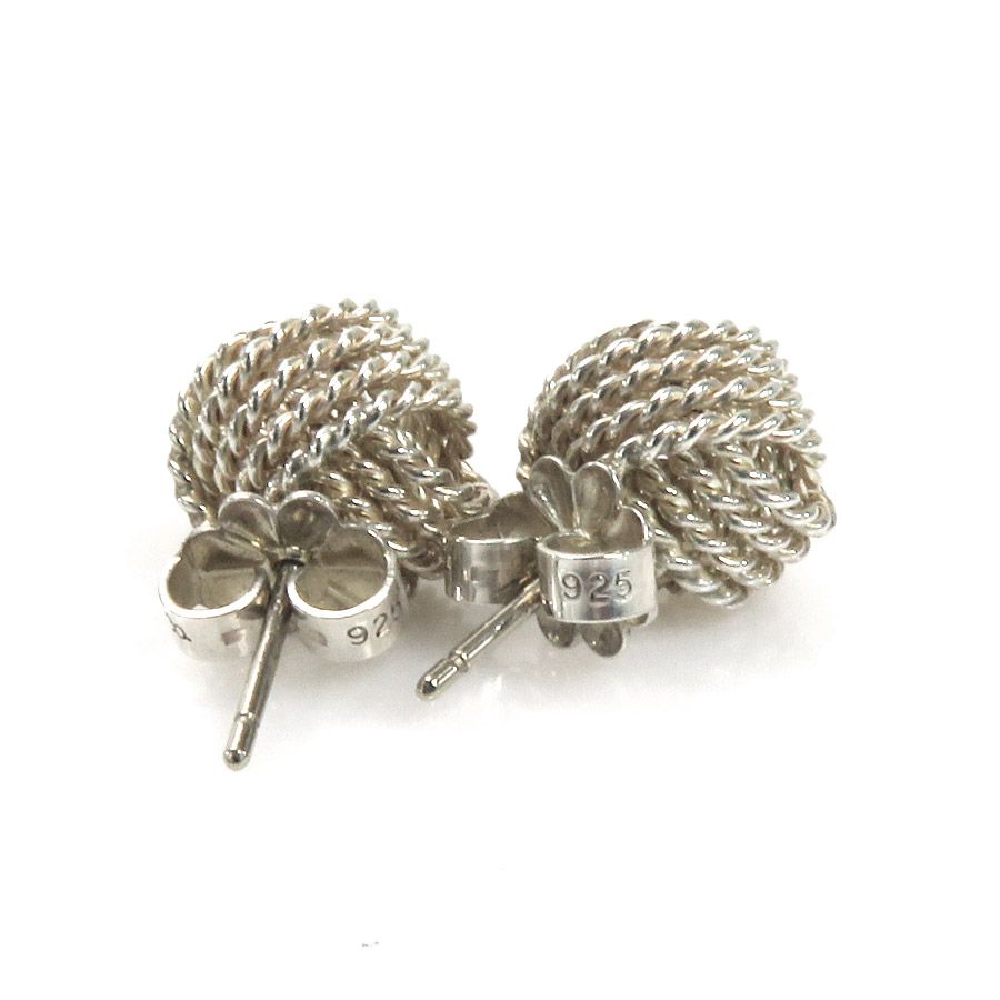 楽天市場】ティファニー ピアス サマセット ツイスト ノット メッシュ