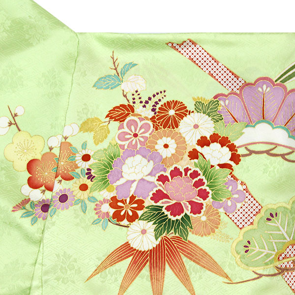 楽天市場】着物 名門 吉澤の友禅 吾妻徳穂 ブランド 正統派古典柄 金駒