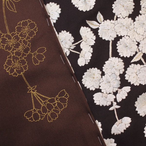 楽天市場】着物 総手刺繍 蘇州刺繍 訪問着 桜 あすかや [商品番号