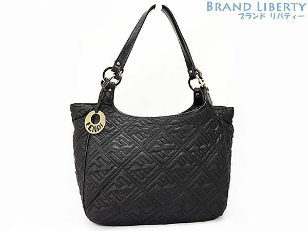 楽天市場】【美品】フェンディ FENDI ズッカ キルティング トート