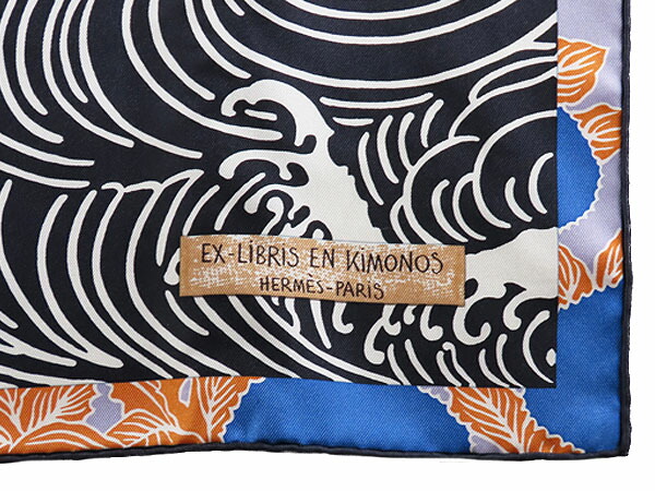 楽天市場】【激レア未使用】エルメス HERMES カレ90 EX LIBRIS EN