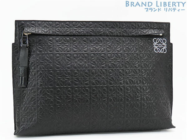 楽天市場】【ほぼ新品】ロエベ LOEWE Tポーチ リピートアナグラム
