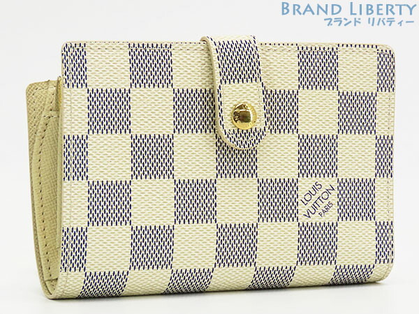 楽天市場】ダミエ アズール 財布 二つ折りの通販