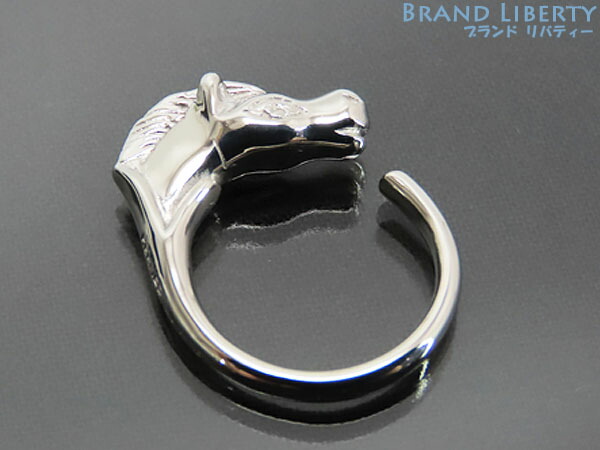 楽天市場】【新品仕上げ】エルメス HERMES シュバル ホースリング 指輪