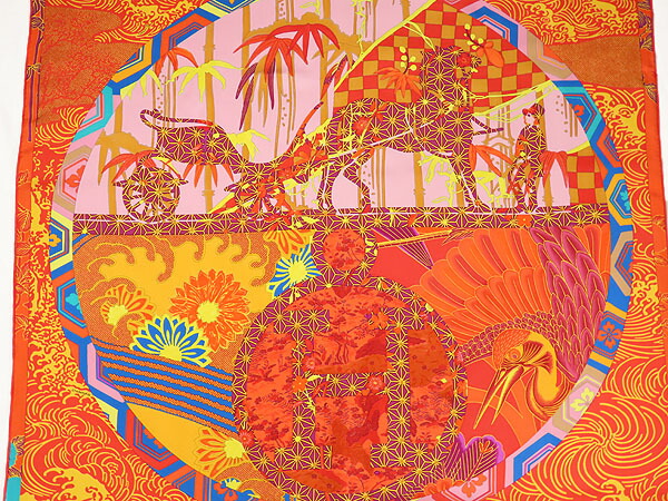 楽天市場】【激レア新古品】エルメス HERMES カレ90 EX LIBRIS EN