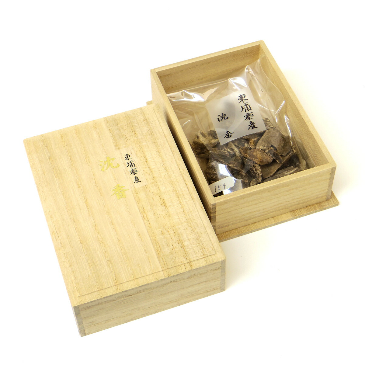 楽天市場】【お焼香】柬埔寨産（カンボジア産） 沈香 15g 桐箱入り
