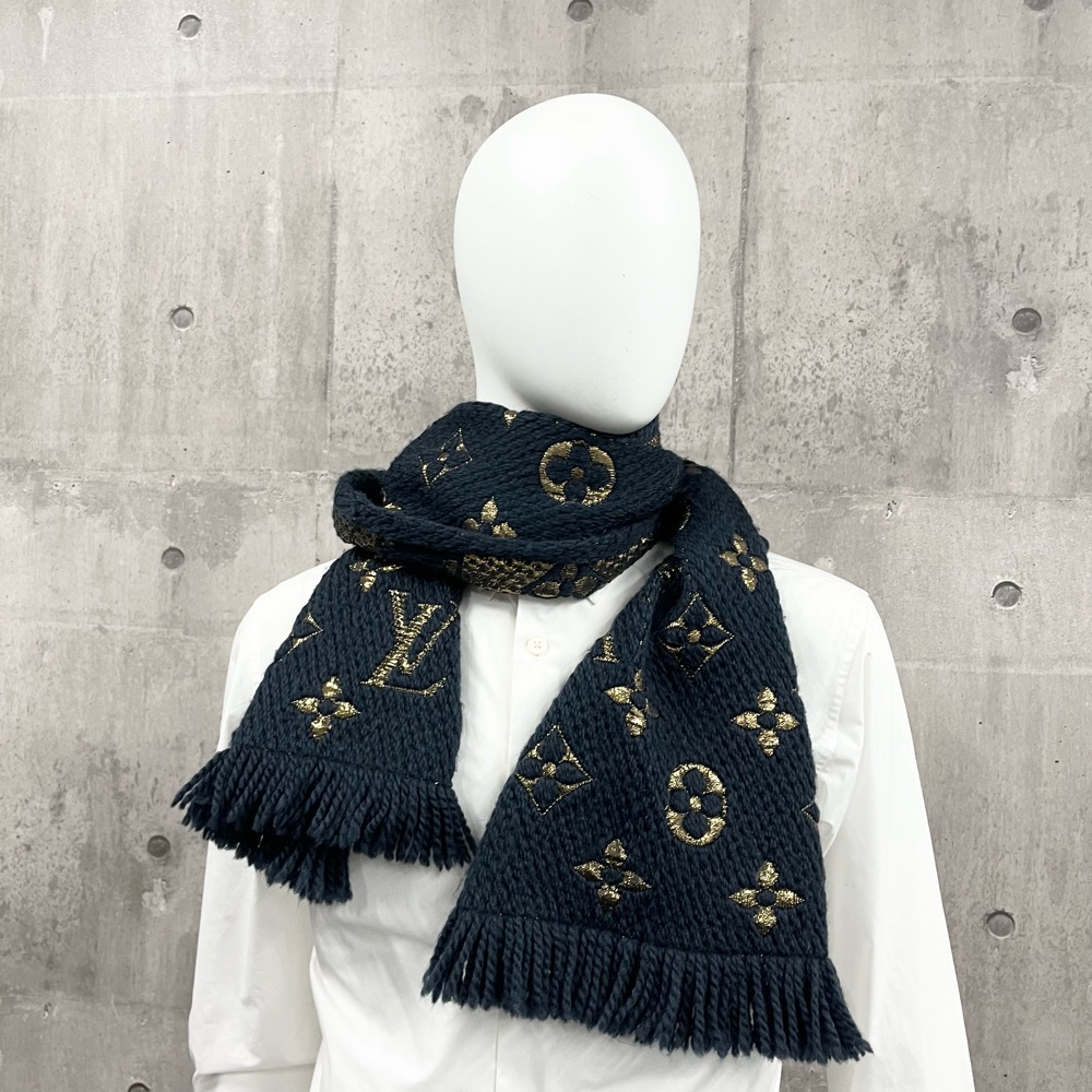 楽天市場】ルイヴィトン マフラー ユニセックス エシャルプロゴマニア