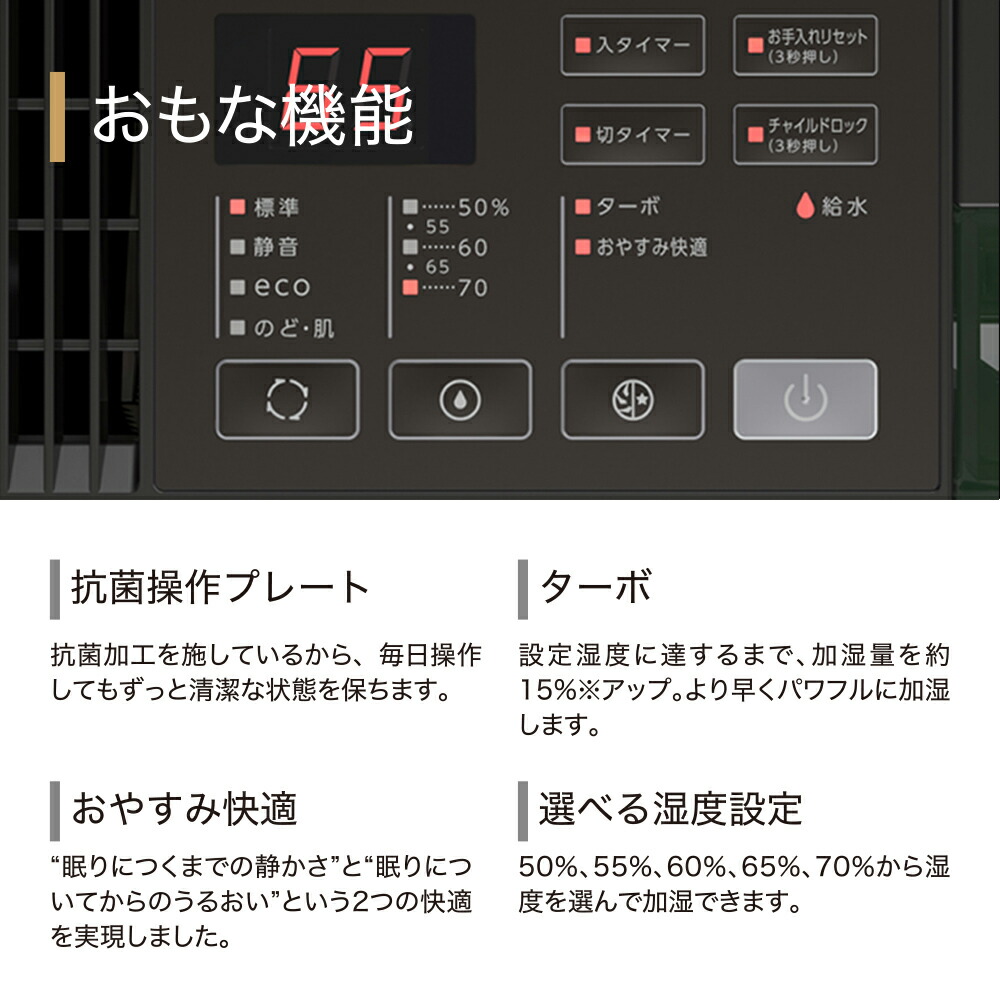 楽天市場】加湿器 ダイニチ LX HD-LX1224 W スノーホワイト 大容量