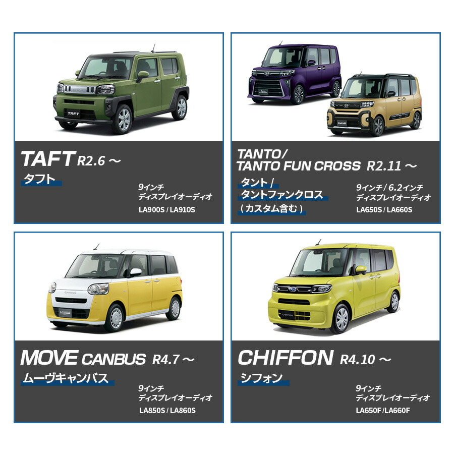 楽天市場】テレビキャンセラー 9インチディスプレイオーディオ専用 6.2