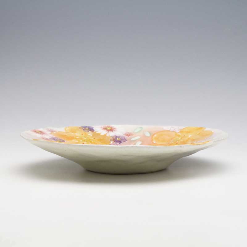 楽天市場】【紅彩京花 パスタ皿】瀬戸焼 和食器 食器 プレート パスタ