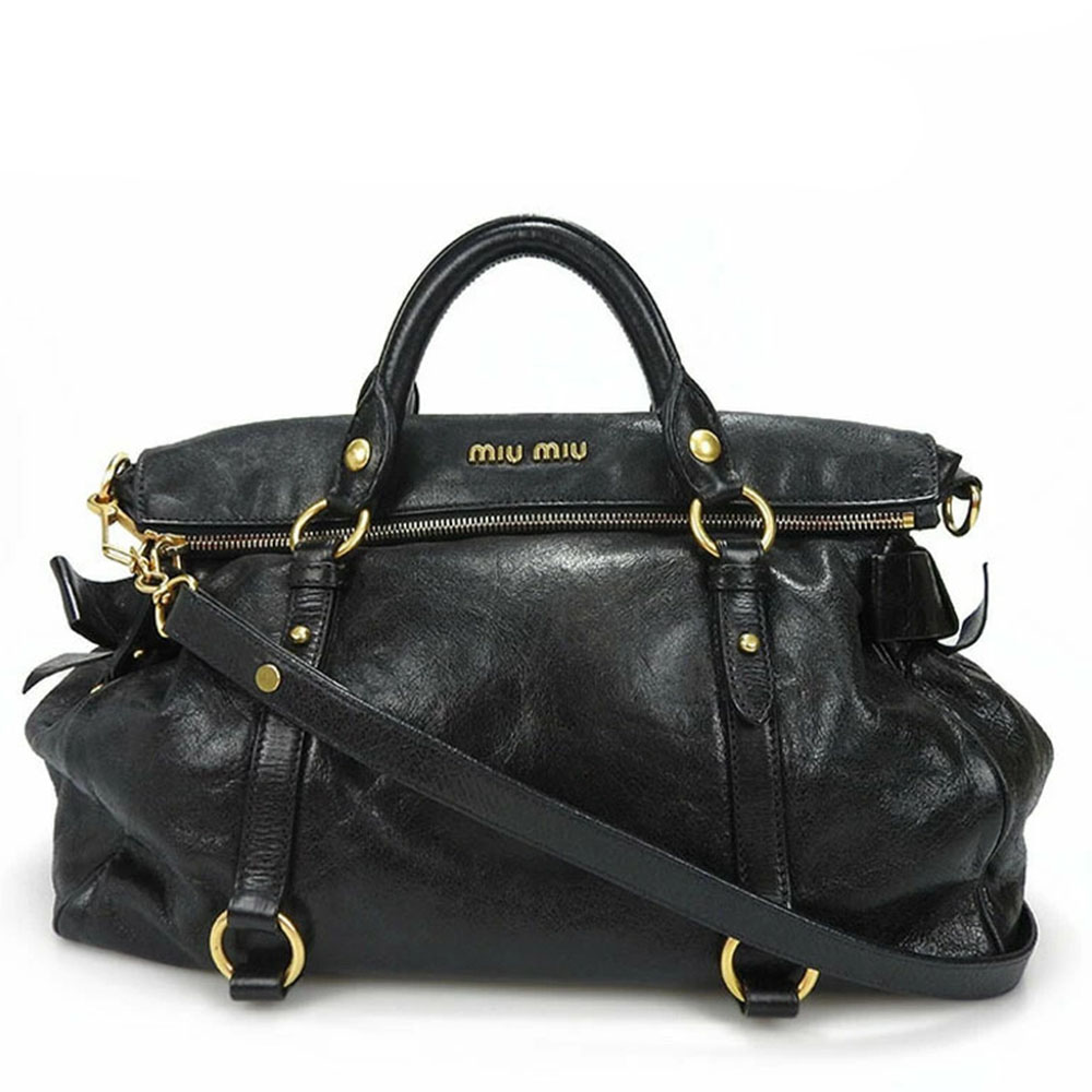 楽天市場】○【中古】ミュウミュウ MIU MIU 2WAYハンドバッグ RT0365