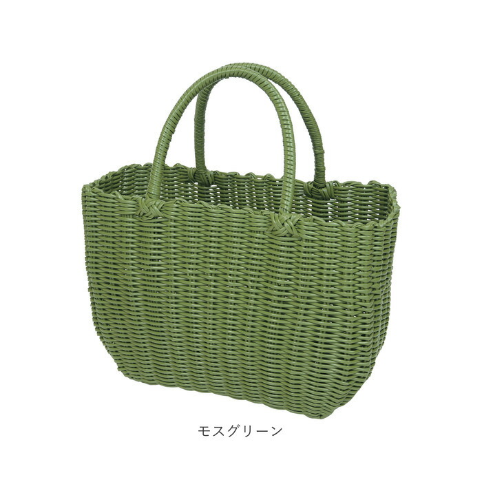 楽天市場】かごバッグ PPバッグ ミドル 通販 カゴバッグ バスケット