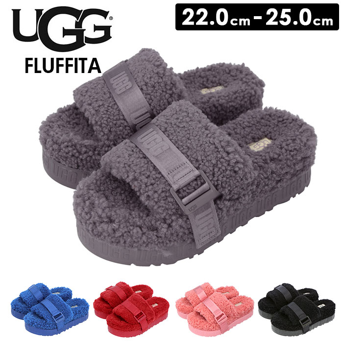 楽天市場】UGG サンダル ファー 通販 レディース ファーサンダル ボア