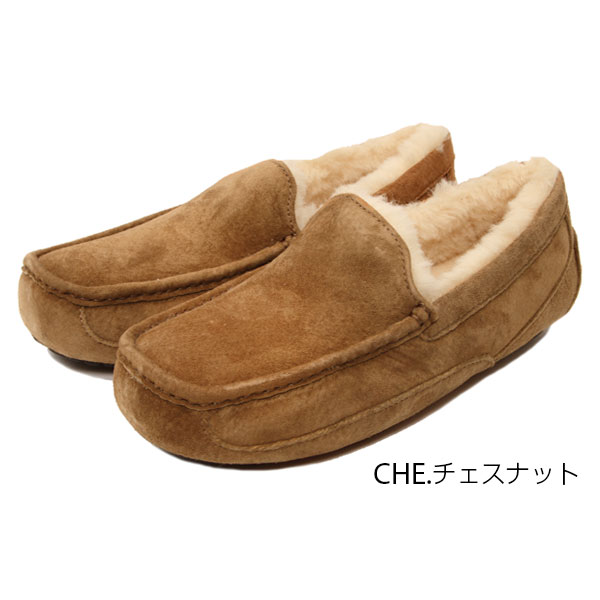 楽天市場】UGG モカシン 通販 アスコット アグ メンズ ASCOT