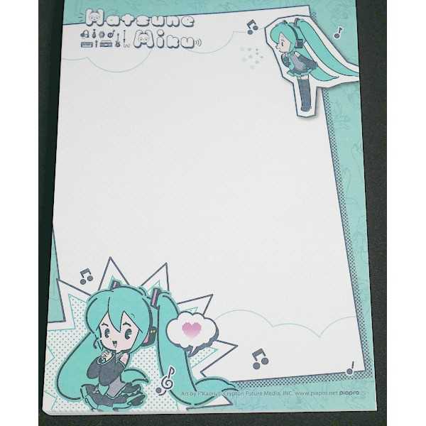 楽天市場】初音ミク A6 メモ帳 プチシリーズ 48枚 ［色柄指定不可