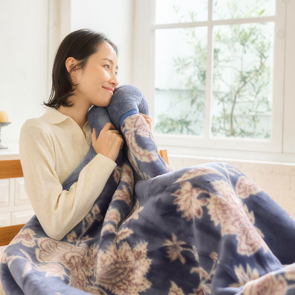 楽天市場】ロマンス小杉 2枚合わせアクリル毛布 ブランケット シングル