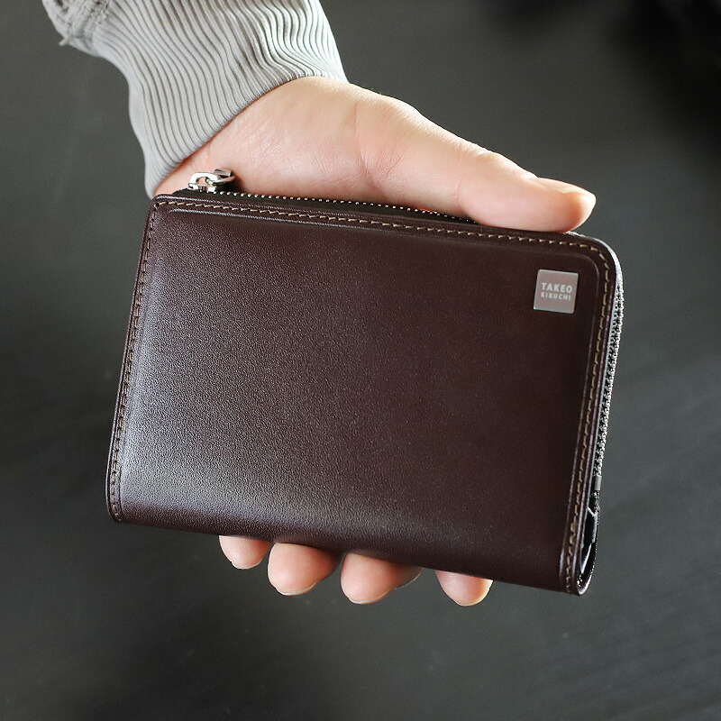 楽天市場】タケオキクチ 財布 二つ折り メンズ ブランド 本革 二つ折り