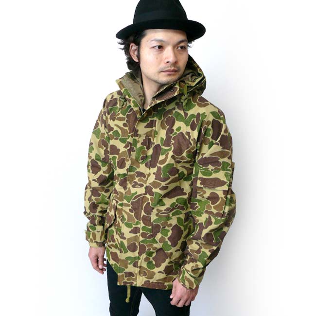 楽天市場】【送料無料】ECWCS パーカー（ダックハンター）【ゴアテック