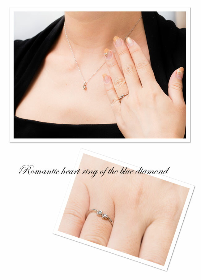 楽天市場】【ポイント5倍×5のつく日】 ブルーダイヤモンド ハート