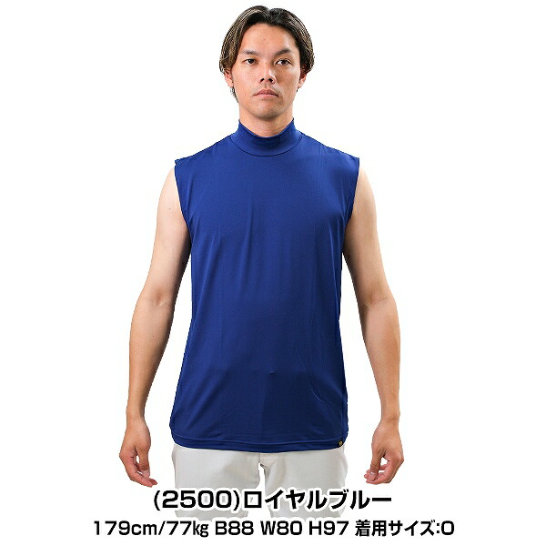 楽天市場】野球 アンダーシャツ 大人 夏用 ノースリーブ ハイネック