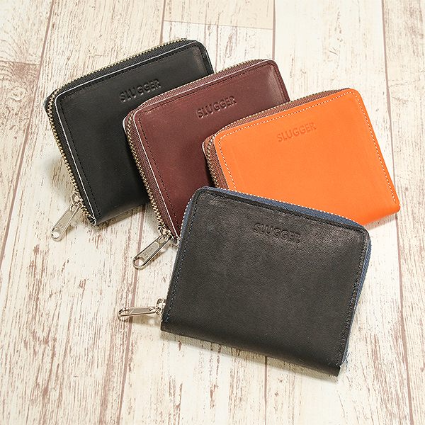 楽天市場】久保田スラッガー レザーウォレット グラブ革財布 2つ折り