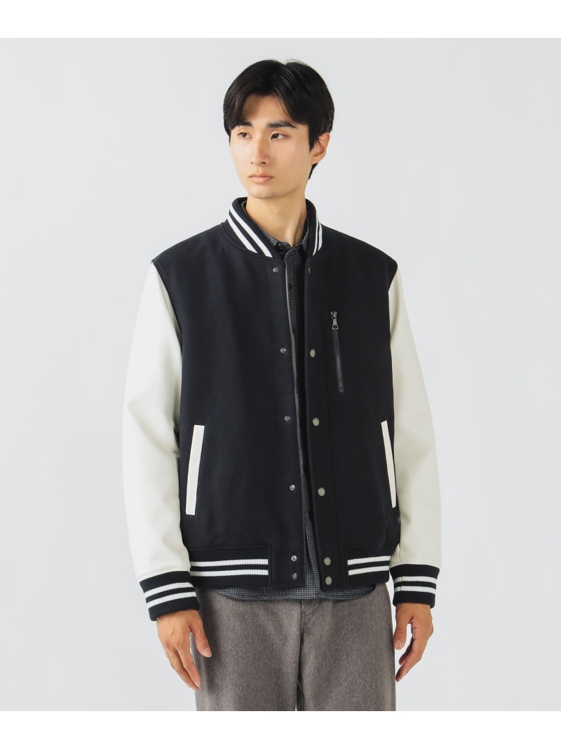 楽天市場】胸ジップ スタジアム ブルゾン 25AW スタジャン BEAMS HEART