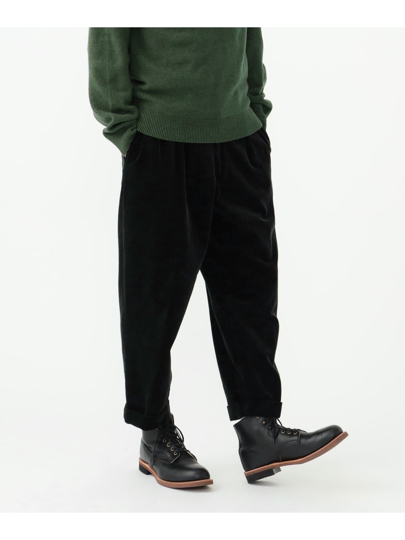 楽天市場】BEAMS PLUS / 2プリーツ コーデュロイ トラウザーズ BEAMS