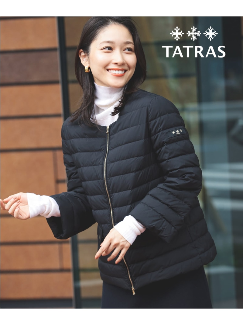 楽天市場】【別注】TATRAS / ACACIA ノーカラー ライトダウン