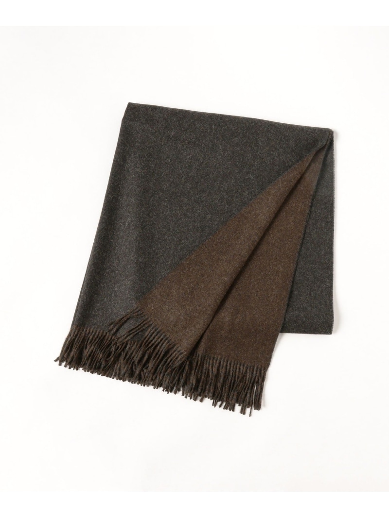 楽天市場】THE INOUE BROTHERS / アルパカ ダブルフェイスストール