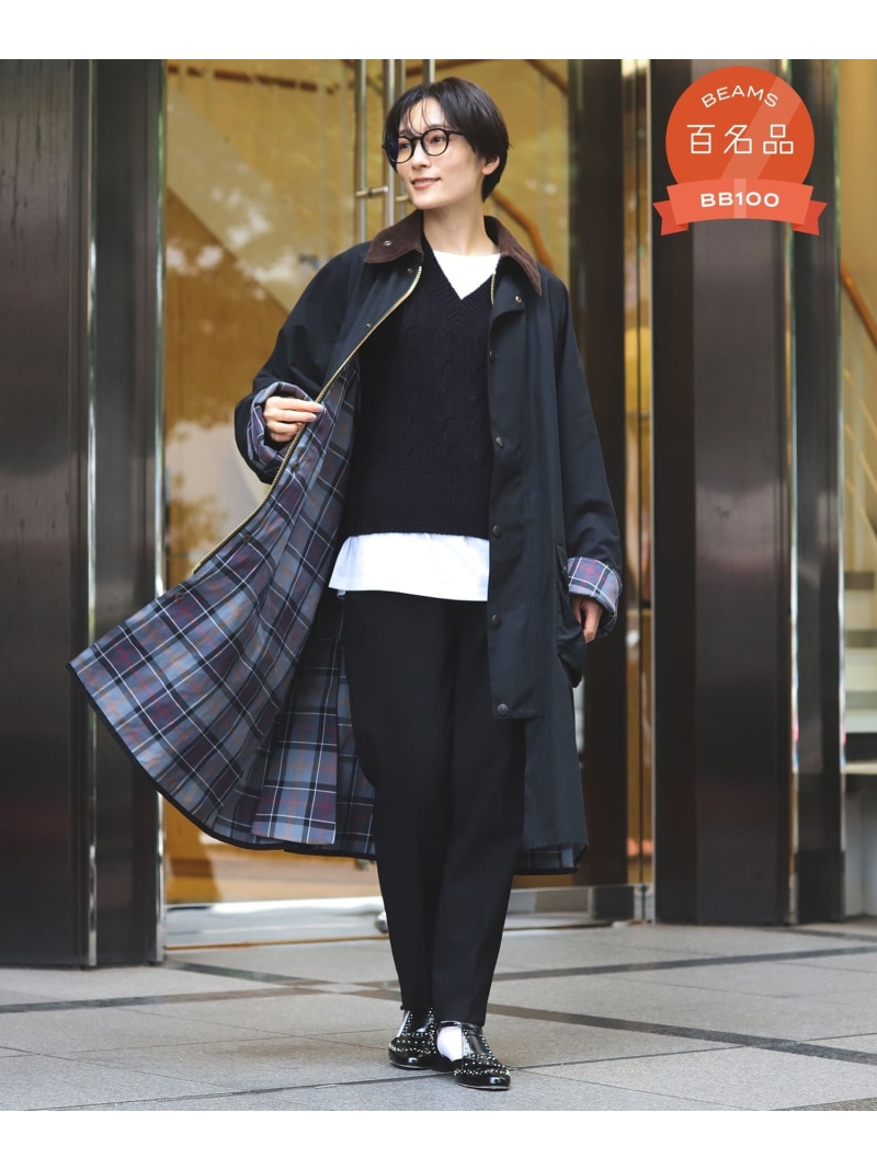 楽天市場】【ビームスの百名品】Barbour / 別注 EXMOOR コート 24AW