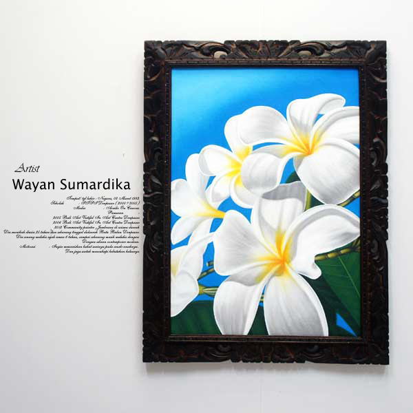 楽天市場】プルメリア バリ絵画の通販