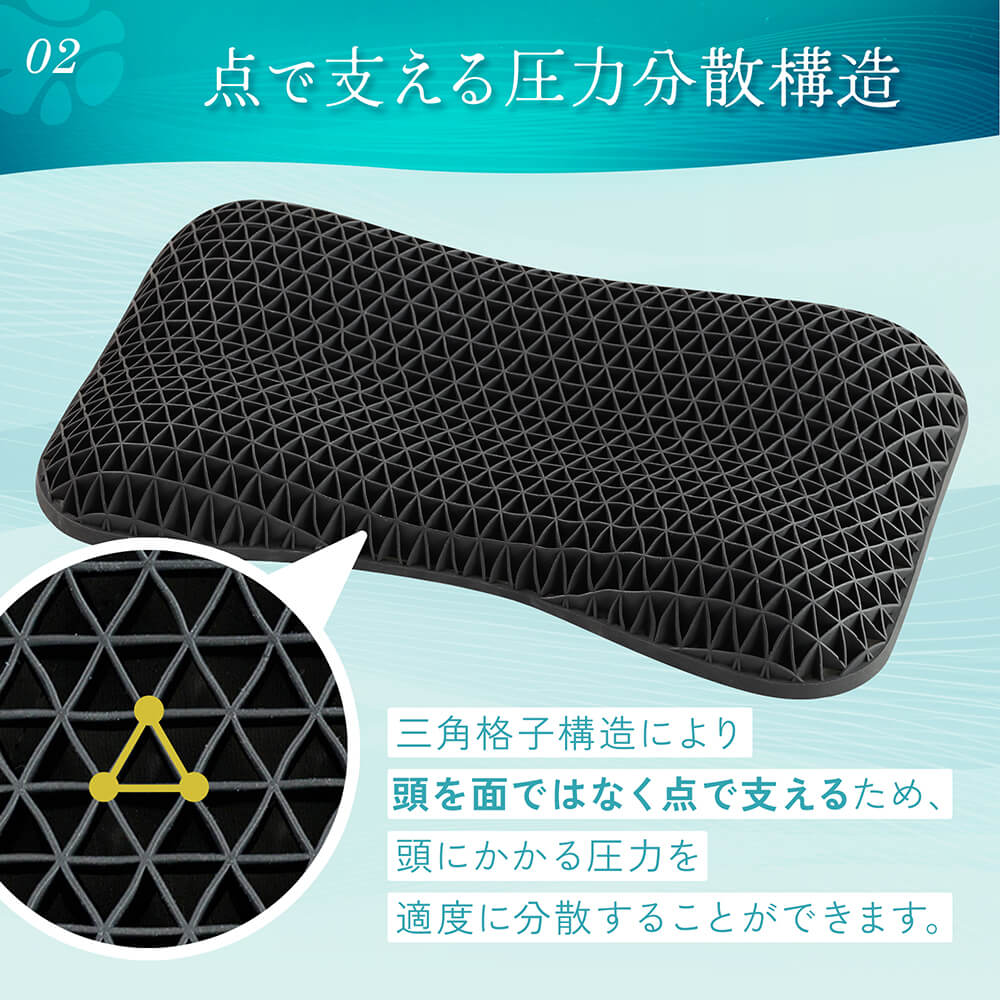 楽天市場】【50％クーポン】枕 NERUSIA ネルシア 高反発 ジェル枕