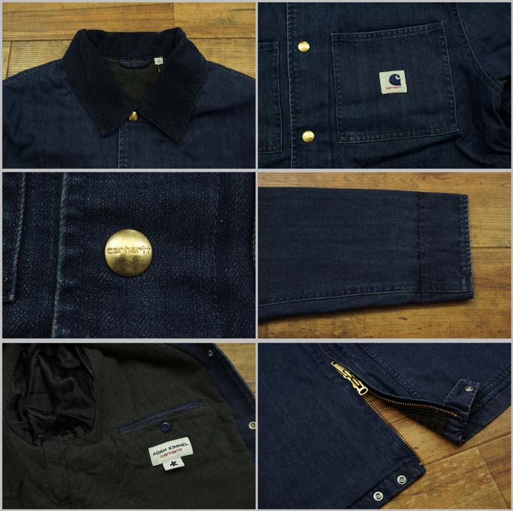 楽天市場】Carhartt CARHARTT×ADAM KIMMEL デニム カバーオール