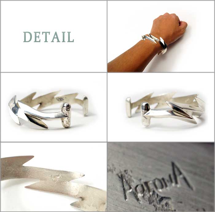 楽天市場】Aaron Anderson Lightning bangle アーロンアンダーソン