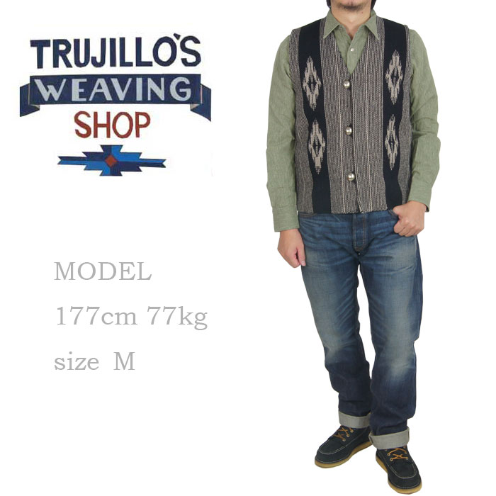 楽天市場】TRUJILLO'S トルフィリオス ストライプ チマヨ ラグ ベスト