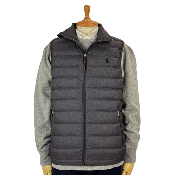 楽天市場】ラルフローレン POLO Ralph Lauren ダウン ベスト グレー