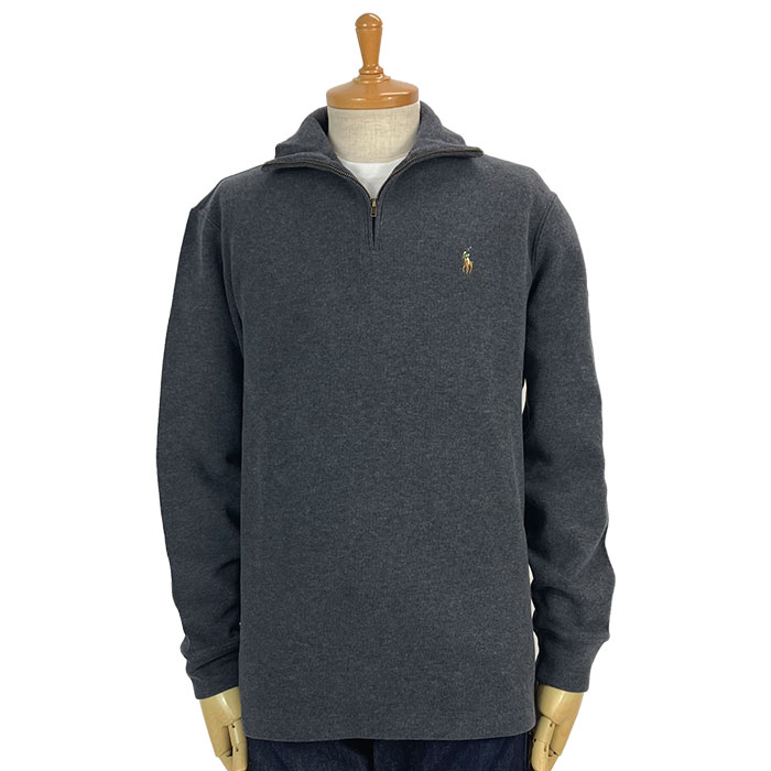 楽天市場】ラルフローレン POLO Ralph Lauren ハーフジップ スウェット