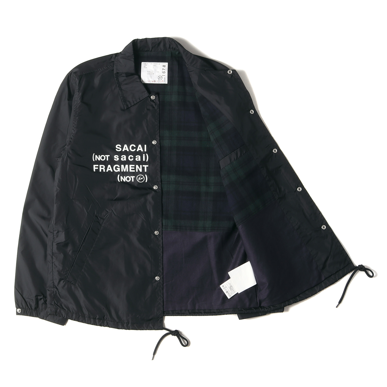 楽天市場】Sacai サカイ ジャケット サイズ:1 17AW fragment design