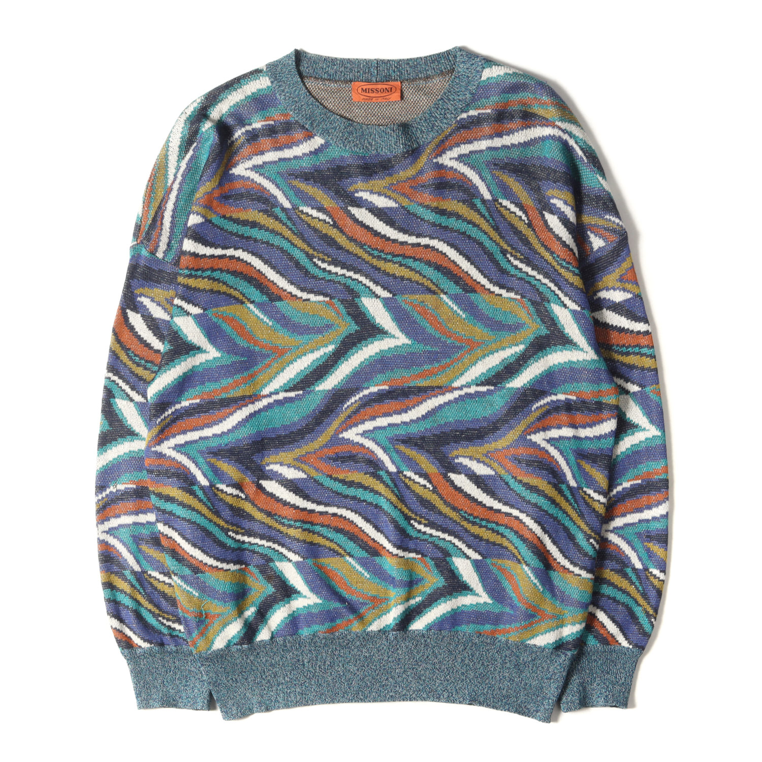 楽天市場】MISSONI ミッソーニ ニット 90s リーフ ジャガード コットン