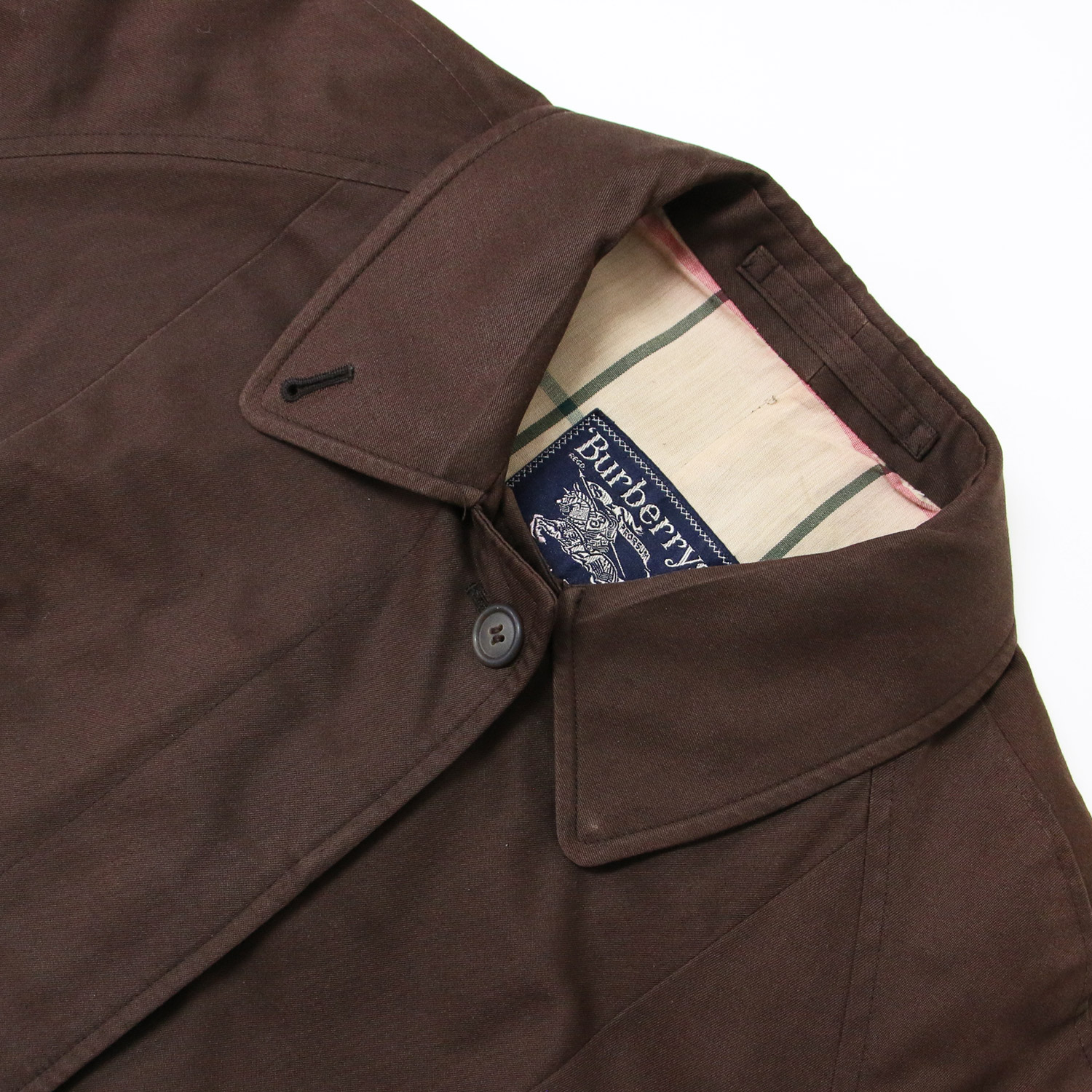 楽天市場】BURBERRY バーバリー コート ダークブラウン サイズ:詳細