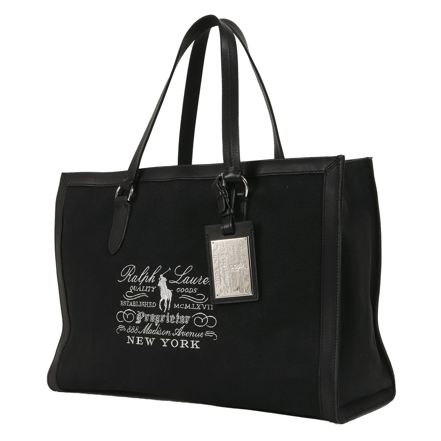 ラルフローレン キャンバストートバッグ 大きめビジネス・旅行