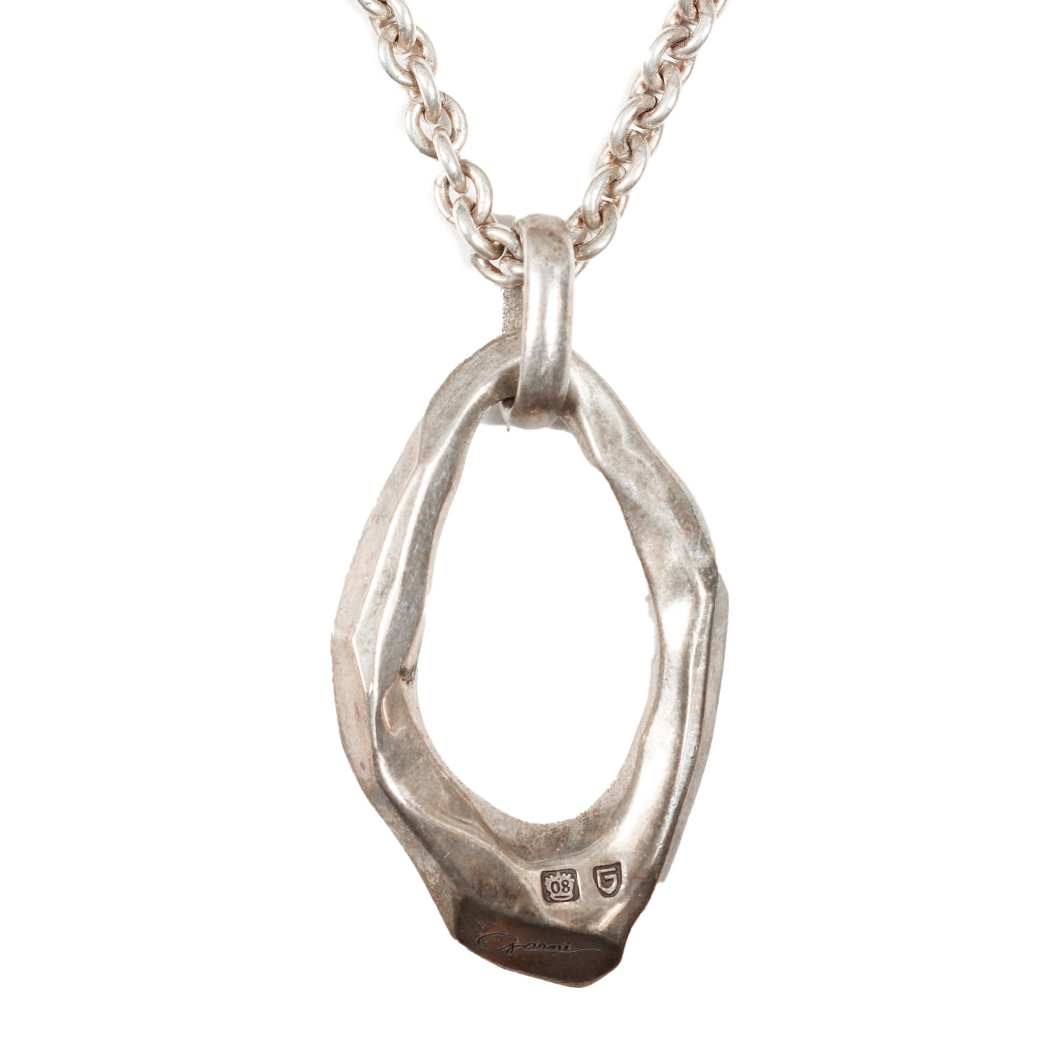 楽天市場】GARNI ガルニ クロッケリー リング ネックレス シルバー