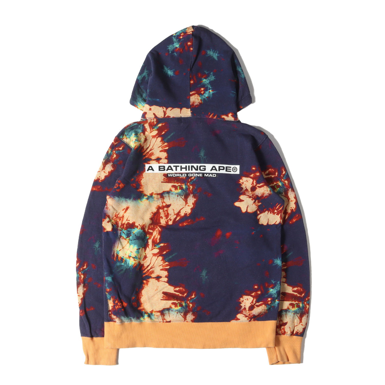 じょ様限定 バックプリント付き A BATHING APE レッド パーカー A