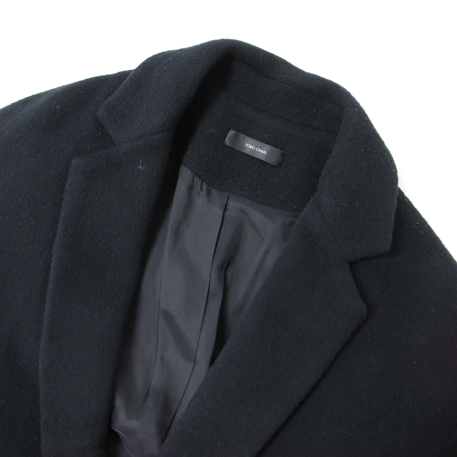 楽天市場】YOKO CHAN ヨーコチャン コート ブラック 黒 サイズ:FREE