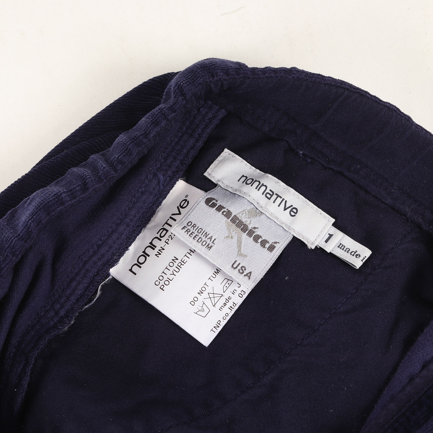 楽天市場】NONNATIVE ノンネイティブ パンツ サイズ:1 / GRAMICCI