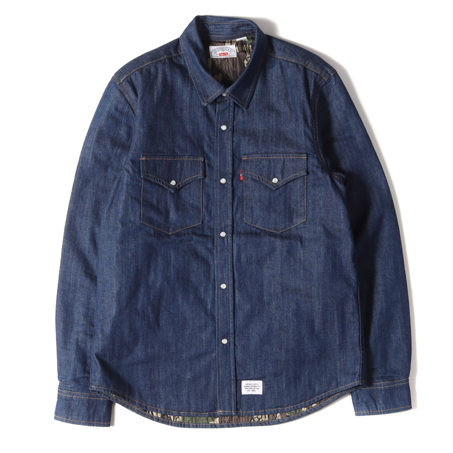 楽天市場】Supreme シュプリーム シャツ Levis リーバイス 裏地