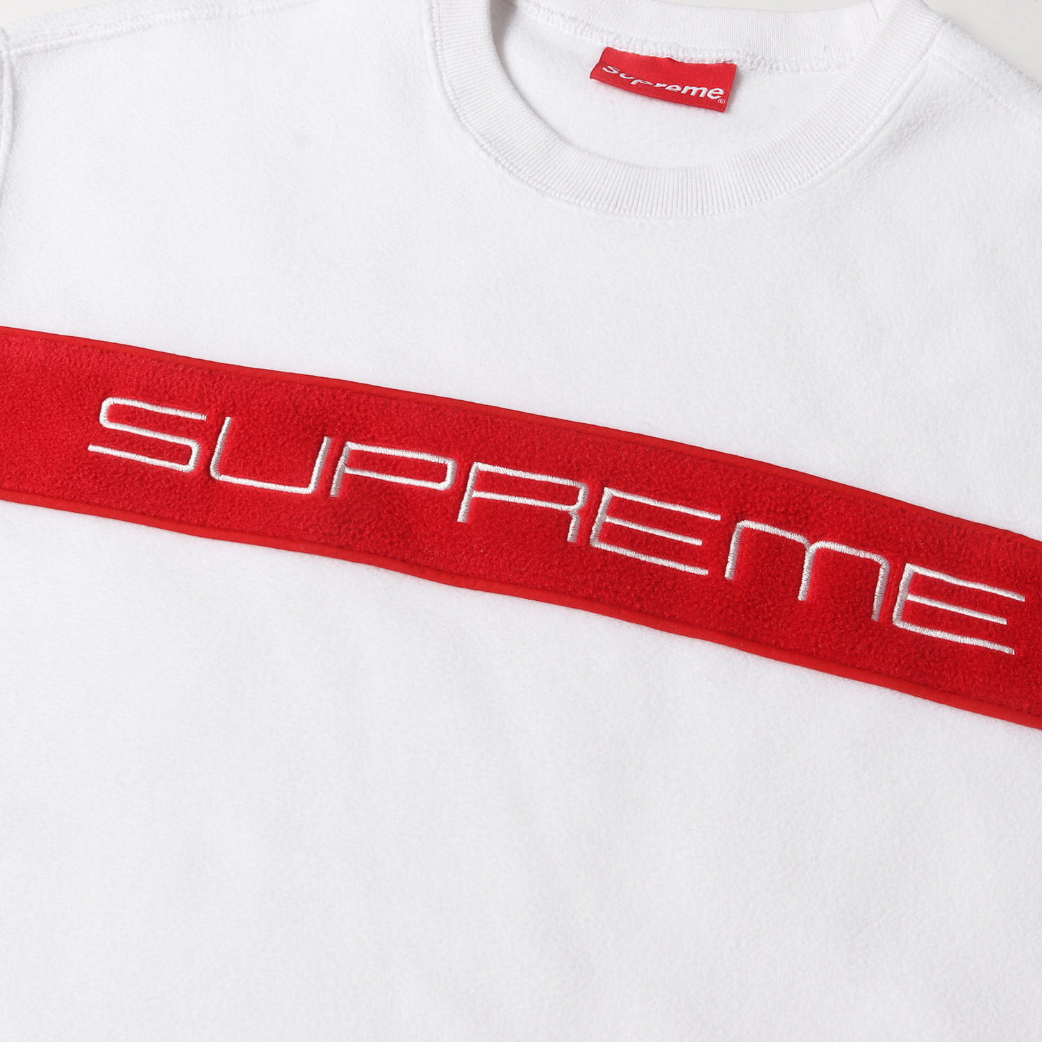 楽天市場】Supreme シュプリーム パネルロゴ ポーラテック フリース