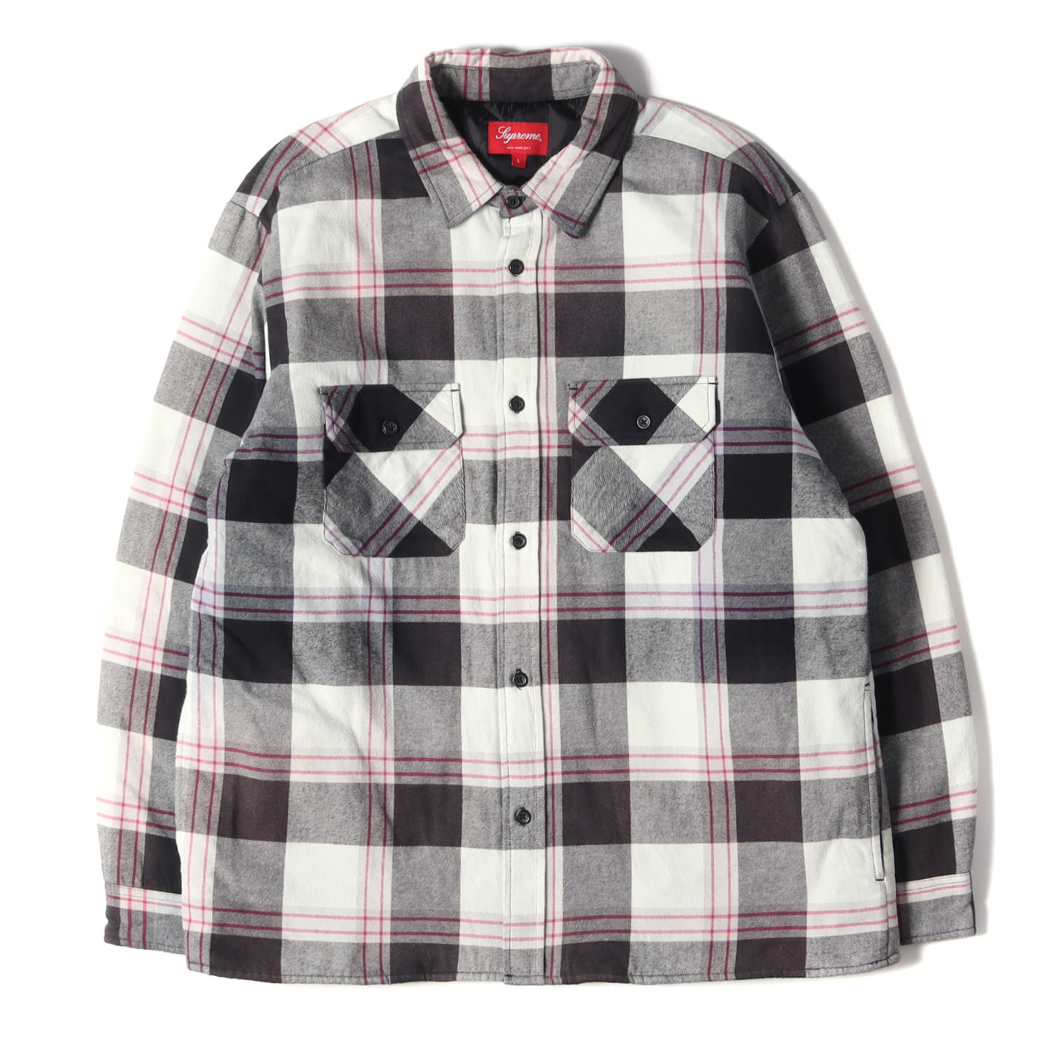 楽天市場】Supreme シュプリーム シャツ フェード加工 裏地