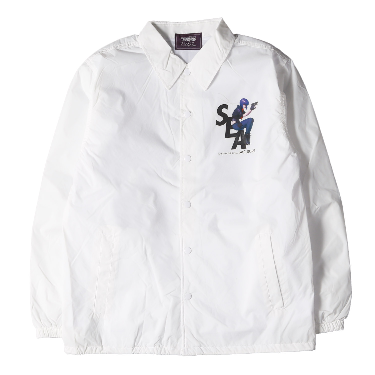 楽天市場】WIND AND SEA ウィンダンシー ジャケット 攻殻機動隊