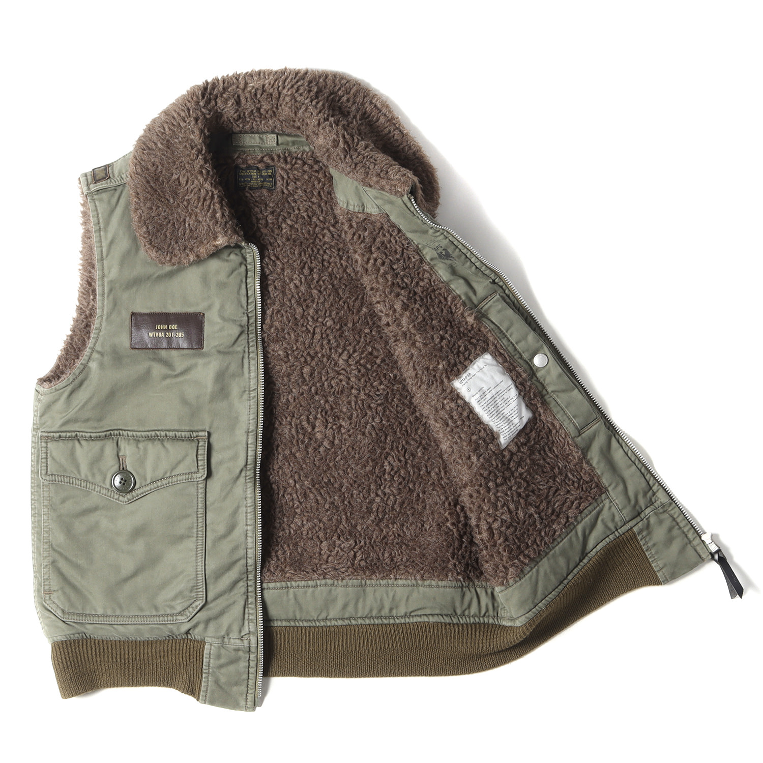 楽天市場】WTAPS ダブルタップス ベスト サイズ:S アルパカウールボア